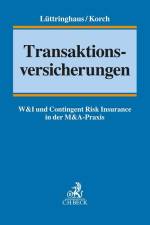 Transaktionsversicherungen af Jan D. Luttringhaus