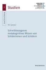 Schreibbezogenes metakognitives Wissen von Schülerinnen und Schülern af Tim Sommer