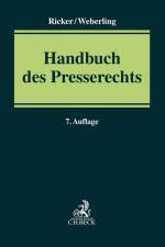 Handbuch des Presserechts af Martin Löffler