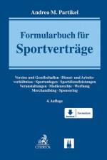 Formularbuch für Sportverträge af Andrea M. Partikel