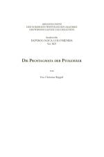 Die Prostagmata der Ptolemäer af Eva Christina Käppel