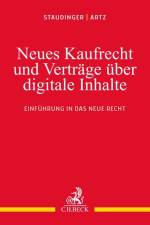 Neues Kaufrecht und Verträge über digitale Produkte af Ansgar Staudinger