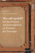Was soll zurück? af Sophie Schönberger