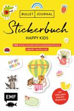 Bullet Journal - Stickerbuch Happy Kids: 1100 süße Sticker für Kindergeburtstag, Geburt, Taufe & Co.