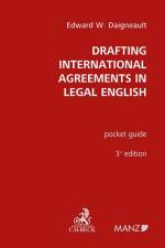 Drafting International Agreements in Legal English af Edward Daigneault