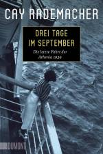 Drei Tage im September af Cay Rademacher