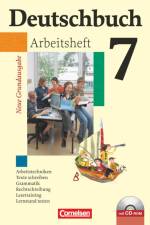 Deutschbuch 7. Schuljahr. Arbeitsheft mit Lösungen und CD-ROM. Neue Grundausgabe af Günther Biermann