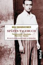 Spätes Tagebuch af Max Mannheimer