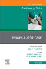 Pain/Palliative Care, An Issue of Anesthesiology Clinics af Sean Mackey