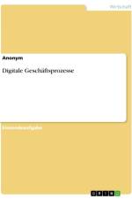 Digitale Geschäftsprozesse af Anonymous