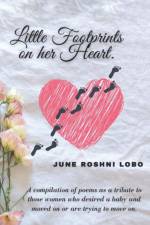 Little Footprints On Her Heart af June Roshni Lobo