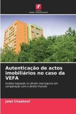 Autenticação de actos imobiliários no caso da VEFA af Jalal Chaatouf