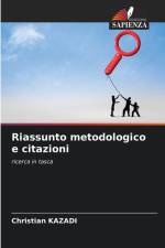 Riassunto metodologico e citazioni af Christian Kazadi