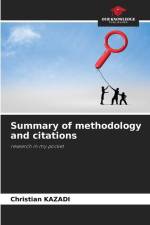 Summary of methodology and citations af Christian Kazadi