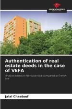 Authentication of real estate deeds in the case of VEFA af Jalal Chaatouf