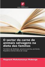 O sector da carne de animais selvagens na dieta das famílias af Magnant Mukulumanya Mubonge