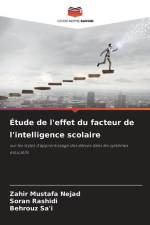 Étude de l'effet du facteur de l'intelligence scolaire af Zahir Mustafa Nejad