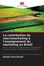 La contribution du macromarketing à l'enseignement du marketing au Brésil af Rodolfo Berardinelli
