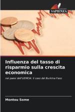 Influenza del tasso di risparmio sulla crescita economica af Montou Somé