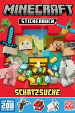 Minecraft Stickerbuch Schatzsuche af Minecraft