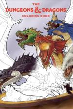 The Dungeons & Dragons Coloring Book: 80 Adventurous Line Drawings af Official Dungeons