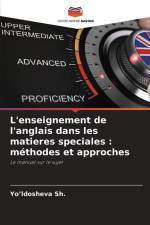 L'enseignement de l'anglais dans les matieres speciales : méthodes et approches af Yo¿ldosheva Sh.