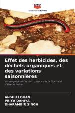 Effet des herbicides, des déchets organiques et des variations saisonnières af Anshu Lohan