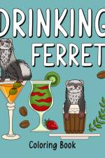 Drinking Ferret Coloring Book af Paperland