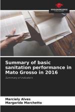 Summary of basic sanitation performance in Mato Grosso in 2016 af Marciely Alves