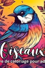 Oiseaux livre de coloriage pour adulte af Créatif Factory