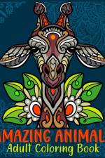 Amazing Animals Adult Coloring Book af Luna B. Helle