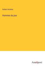 Hommes du jour af Auteur Inconnu