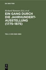 Von 1820¿1860 af Richard Hamann