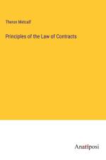 Principles of the Law of Contracts af Theron Metcalf