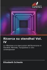 Ricerca su stendhal Vol. IV af Elisabeth Scheele