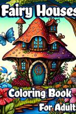 Fairy Houses Coloring Book for Adults af Luna B. Helle
