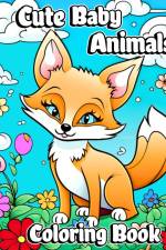 Cute Baby Animals Coloring Book af Luna B. Helle