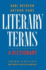 Literary Terms af Karl Beckson