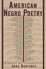 American Negro Poetry af Arna Wendell Bontemps