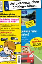 Kinder-Reisespiel KFZ-Kennzeichen Sticker-Sammelalbum fürs Handgepäck, Mitmachbuch für die Ferien, Ratespaß unterwegs auf Reisen, Beschäftigung für Kinder bei langen Autofahrten af Philipp Gesierich