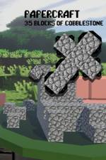 Papercraft 35 Blocks of Cobblestone af Tcorporation Edition
