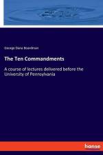 The Ten Commandments af George Dana Boardman
