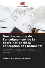 Vue d'ensemble de l'enseignement de la coordination de la conception des bâtiments af Isabela Francisco Zennaro