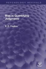 Bias in Quantifying Judgments af E. C. Poulton
