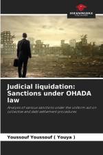 Judicial liquidation: Sanctions under OHADA law af Youssouf Youssouf Youya