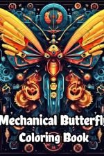 Mechanical Butterfly Coloring Book af Luna B. Helle