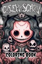 Creepy Scary Coloring Book af David Colon