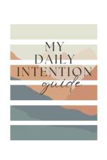 My Daily Intention Guide af Nichole J Suvar