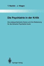 Die Psychiatrie in der Kritik af J. Vliegen