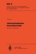 Viskohydraulischer Vorschubantrieb af S. Bumiller
